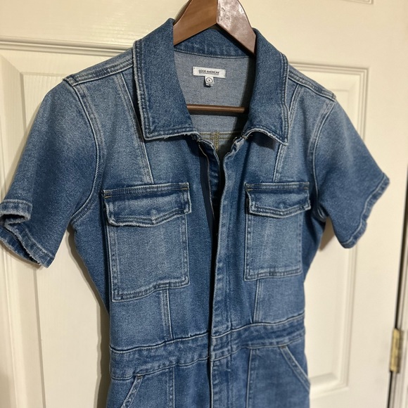 Good American denim jumpsuit - Picture 4 of 6